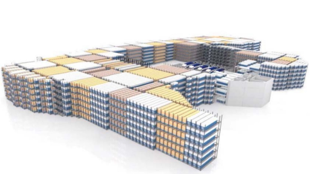 Comboxx- fully automated logistics warehouse