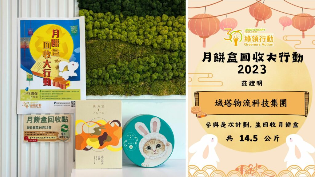 Greeners Action-Mooncake box recycling