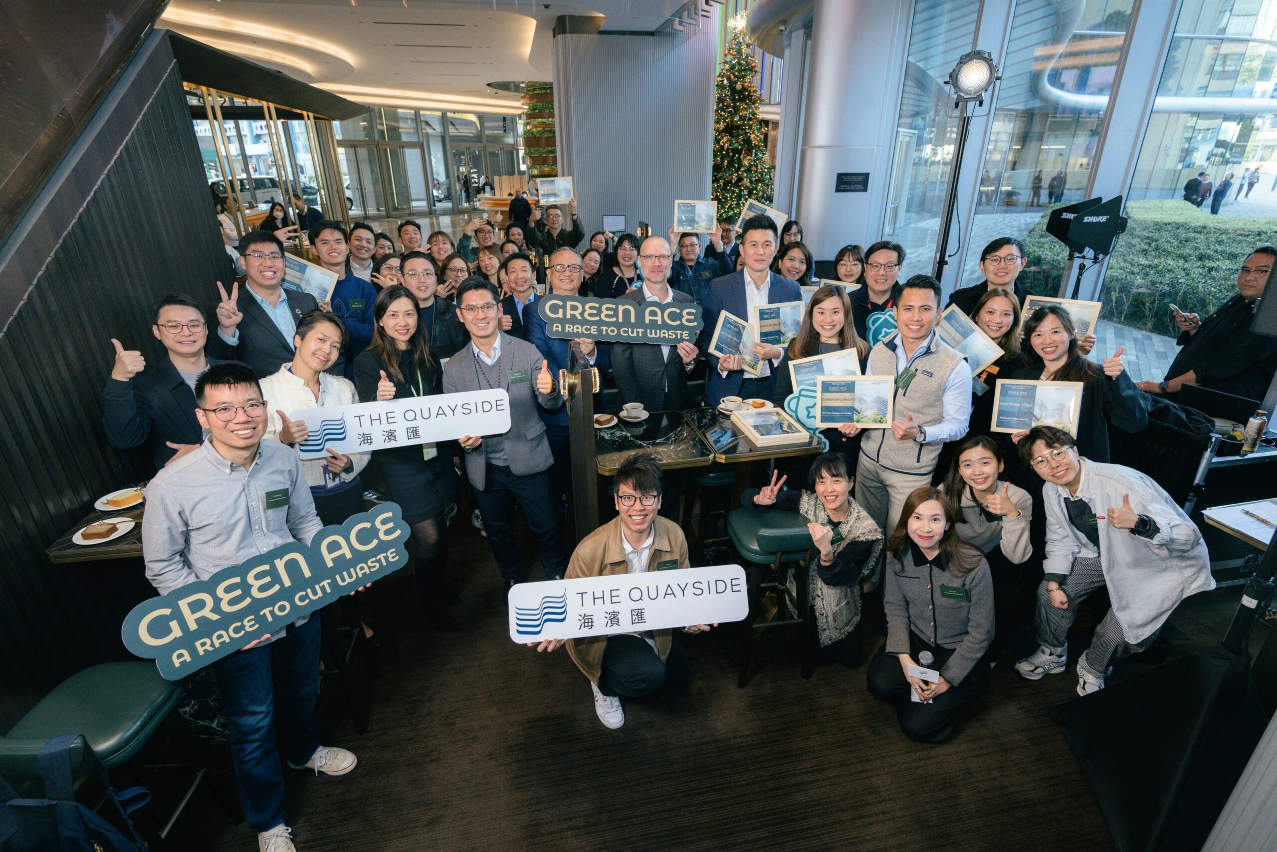 Green Ace At The Quayside